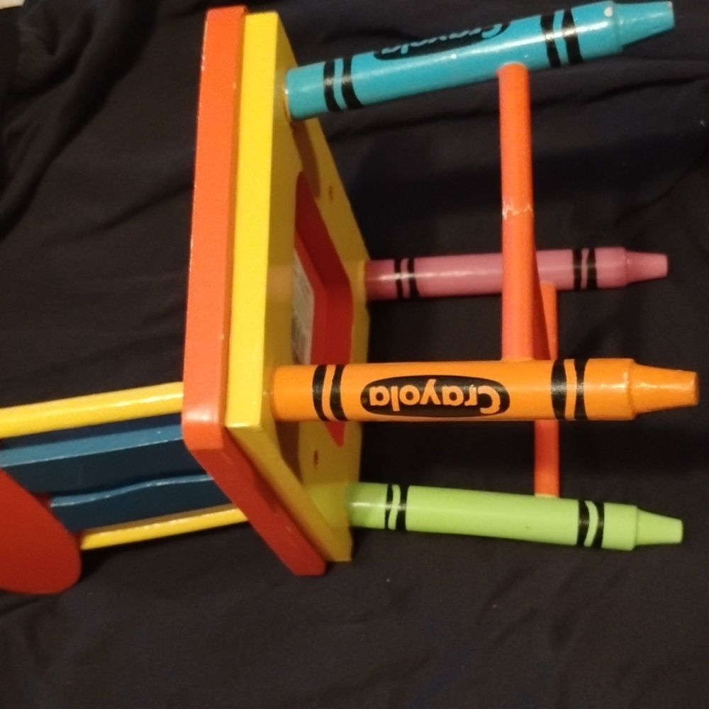 Crayon 🖍️ Chair for PLUSH 🧸 Hallmark 1999 EVC Easter 🐣 Basket 🧺 - Picture 4 of 15